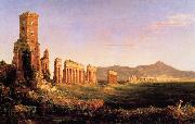 Thomas Cole Aqueduct near Rome oil